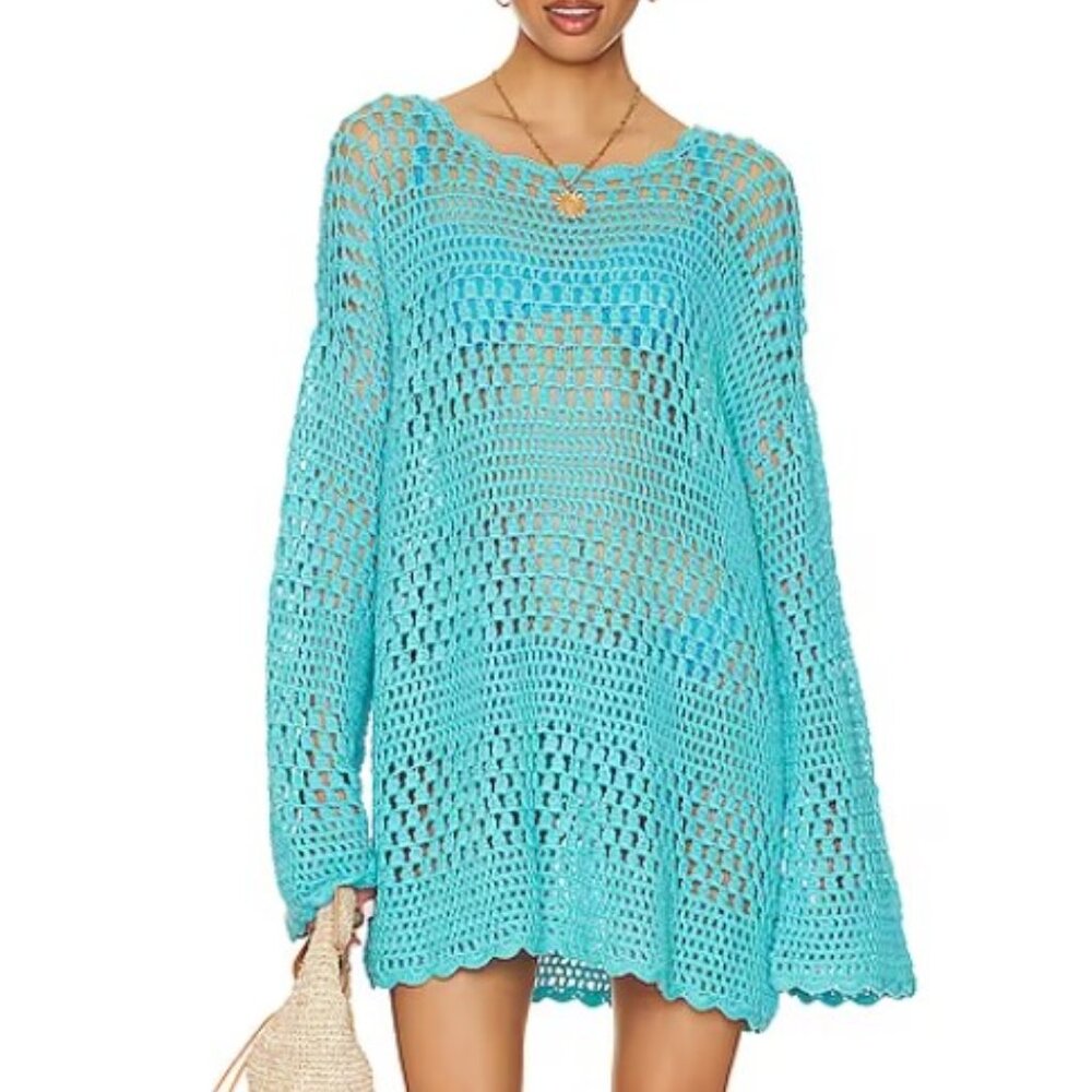 Show Me Your Mumu Paula Pullover | Teal | L
